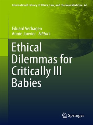 cover image of Ethical Dilemmas for Critically Ill Babies